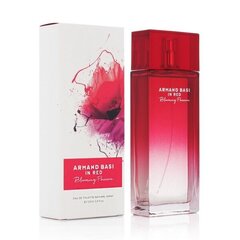 Tualetes ūdens Armand Basi In Red Blooming Passion EDT sievietēm, 100 ml cena un informācija | Sieviešu smaržas | 220.lv