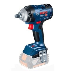 Аккумуляторный ударный гайковерт BOSCH GDS 18V-400, без аккумулятора и зарядного устройства цена и информация | Шуруповерты, дрели | 220.lv