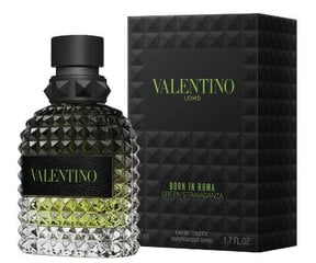 VALENTINO UOMO BORN IN ROMA GREEN EDT SPRAY 50 ML цена и информация | Мужские духи | 220.lv