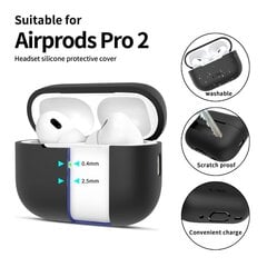 TECH-PROTECT SILIKONA APPLE AIRPODS PRO 1 | 2 MELNS cena un informācija | TV kronšteini | 220.lv