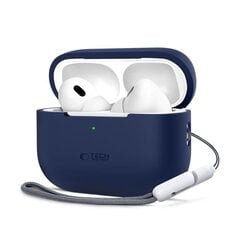 TECH-PROTECT SILIKONA APPLE AIRPODS PRO 1 | 2 TUMŠI ZILS cena un informācija | TV kronšteini | 220.lv