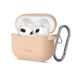 TECH-PROTECT SILIKONA ĀĶIS APPLE AIRPODS 3 CAFFE LATTE cena un informācija | TV kronšteini | 220.lv