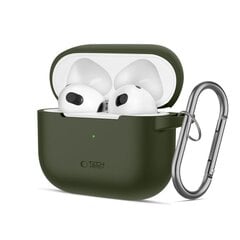 TECH-PROTECT SILIKONA ĀĶIS APPLE AIRPODS 3 OLĪVU ZAĻŠ cena un informācija | TV kronšteini | 220.lv