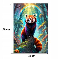 Mazā panda Puzzle 160 gabaliņi Koka puzle Mruu&amp;Pruu cena un informācija | Puzles, 3D puzles | 220.lv