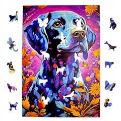 Puzle Labradors suns Mruu&amp;Pruu 20 x 28 cm 160 gabaliņi Koka puzle cena un informācija | Puzles, 3D puzles | 220.lv