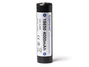 Keeppower 18650-4000mAh цена и информация | Батарейки | 220.lv