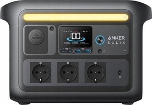 Электрическая станция Anker Solix C800 Plus, 1200W, с аккумулятором цена и информация | Электрогенераторы | 220.lv