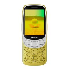 Nokia 3210 4G (2024) Dual SIM 64/128GB Yellow (TA-1618) cena un informācija | Mobilie telefoni | 220.lv