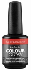 Gēla nagu laka Artistic LitleRedSuit ART2100110, 15 ml cena un informācija | Nagu lakas, stiprinātāji | 220.lv