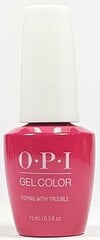 Gēla nagu laka Toying With Trouble * Opi Gelcolor 15 ml cena un informācija | Nagu lakas, stiprinātāji | 220.lv