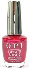 Hibrīda laka Opi Infinite Shine Merry in Cranberry, rozā цена и информация | Лаки для ногтей, укрепители | 220.lv