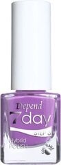 Hibrīda nagu laka Depend 7 Day Hybrid Polish Step 3, violeta, 5 ml cena un informācija | Nagu lakas, stiprinātāji | 220.lv