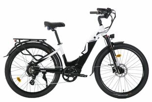 Elektriskais velosipēds CYSUM Panda, 27,5", melns cena un informācija | Elektrovelosipēdi | 220.lv