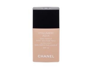 Grima pamats Chanel Vitalumiere Aqua Make up SPF 15 12 Beige Rosé, 30ml цена и информация | Пудры, базы под макияж | 220.lv