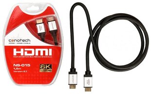 HDMI kabelis Conotech NS-015 8K ver. 2.1 - 15 m cena un informācija | Kabeļi un vadi | 220.lv