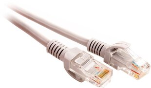 Patchcord vītā pāra GetFort CAT.6 UTP 0.25 pelēks cena un informācija | Kabeļi un vadi | 220.lv