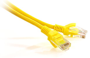 Patchcord vītā pāra GetFort CAT.5E UTP 1m cena un informācija | Kabeļi un vadi | 220.lv