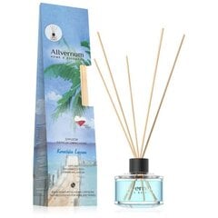 Allvernum ar difuzoru smaržojoši kociņi Caribbean Lagoon 50 ml – Caribbean Lagoon ar difuzoru smaržojoši nūjiņas cena un informācija | Mājas aromāti | 220.lv