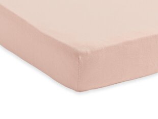 Jollein Jersey Pale Pink  Art.2511-507-00090  простынь на резиночке 120x60cм,2 шт цена и информация | Простыни | 220.lv