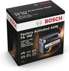 Стартерный аккумулятор Bosch 12Ач 200А YTX14-BS 150х87х145мм +- цена и информация | Мото аккумуляторы | 220.lv