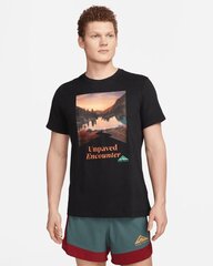 Nike Trail Dri-FIT vīriešu T-krekls, melns, FD0120-010 cena un informācija | Vīriešu T-krekli | 220.lv