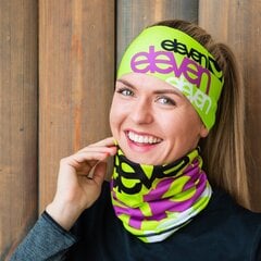 Galvas lente Eleven Sportswear FLUO F14 zaļa cena un informācija | Sieviešu cepures | 220.lv