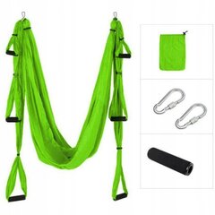 Aerial Air Yoga Hammock Sling Sling 2,5 m ar stiprinājumu cena un informācija | Jogas preces | 220.lv