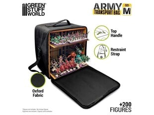 Green stuff world - Army Transport Bag - M (Figūru transportēšanas soma), 11936 cena un informācija | Rokas instrumenti | 220.lv