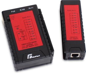 Сетевой тестер LAN GetFort POE RJ-45 RJ-11 цена и информация | Механические инструменты | 220.lv