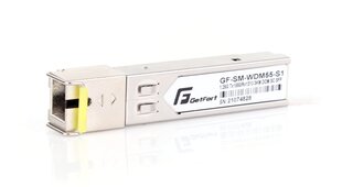 SFP modulis GetFort WDM 125 Gbps 3KM SC SM TX1550/RX1310 cena un informācija | Drošības sistēmas, kontrolieri | 220.lv