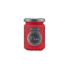 Minerālu krāsa Fleur Chalky Look, Tomato red, 130 ml cena un informācija | Modelēšanas un zīmēšanas piederumi | 220.lv