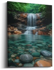 Картина Waterfall, vertical цена и информация | Картины | 220.lv