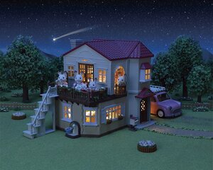 SYLVANIAN FAMILIES Rotaļu komplekts Lauku māja ar sarkanu jumtu cena un informācija | Smilšu kastes, smiltis | 220.lv