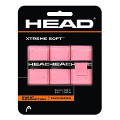 Обвязка для теннисной ракетки Head XTREMESOFT 0,5 mm (3 pcs): Цвет - Розовый цена и информация | Ракетки для настольного тенниса, чехлы и наборы | 220.lv