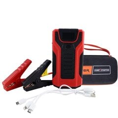 Пусковое устройство Farrot, JUMP STARTER, Внешний аккумулятор для запуска автомобиля, Booster Powerbank емкостью 16800 мАч, 800А/12В, Встроенный фонарик цена и информация | Зарядные устройства для аккумуляторов | 220.lv