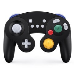 Bezvadu Gamecube Switch Pro kontrolieris priekš Nintendo Switch, Wake Up, Motion, , Vibration, Black cena un informācija | Kontrolieri | 220.lv