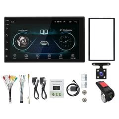 Farrot Car multivides atskaņotājs, AUTO RADIO 2 din 7 collu Android 13.0, GPS navigācija, WIFI, USB, Bluetooth, + aizmugurējā kamera un DVR ADAS cena un informācija | Auto magnetolas, multimedija | 220.lv