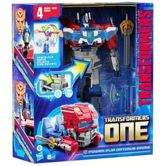 Трансформер MV8 Фигурка „Power Flip“ Optimus Prime, 25 см цена и информация | Игрушки для мальчиков | 220.lv