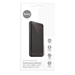 Setty rūdītais 2.5D stikls Samsung Galaxy A52 4G / A52 5G / A52S 5G / A53 5G / red mi cena un informācija | Ekrāna aizsargstikli | 220.lv