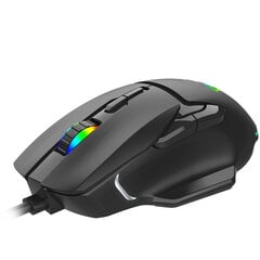 Aula F815 RGB Vada Spēļu pele 12800dpi ar 7 pogām Black cena un informācija | Peles | 220.lv