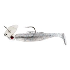 Chatterbait DIEZEL 1/4 unces/7g Smoky Shad (sudraba asmens/balta galva) cena un informācija | Makšķerēšanas atsvari | 220.lv