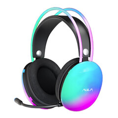 Aula S505 RGB On-Ear Spēļu austiņas USB 2.0 cena un informācija | Austiņas | 220.lv