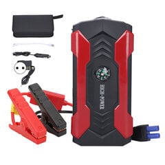 Auto Jump Starter 20000mAh 4USB izeja Pārnēsājama 12V Motocikliem Furgoniem Kvadracikliem Pickupi EU Plug 220V cena un informācija | Starteri | 220.lv