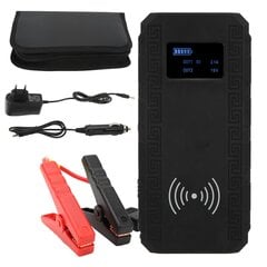 Car Jump Starter 12000mAh akumulatora lādētājs 400A Peak LED digitālais displejs zibspuldze Divi USB porti 12V automašīnām 100-240VEU spraudnis cena un informācija | Starteri | 220.lv