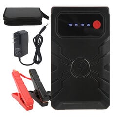 Car Jump Starter 10400mAh akumulatora lādētājs 1000A Peak LED digitālais displejs zibspuldzes USB ports 12V automašīnām laivām 100-240VUS spraudnis cena un informācija | Starteri | 220.lv