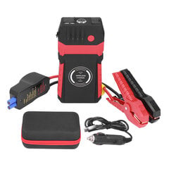 Universal Car Jump Starter 600A Peak 26800mAh daudzfunkciju Duel USB avārijas akumulatora starteris ar mobilā tālruņa bezvadu ātru uzlādi cena un informācija | Starteri | 220.lv