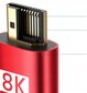 JSAUX HDMI kabelis 7,5 m, garš HDMI 2.1 48 Gb/s optiskās šķiedras kabelis, 2 gab. cena un informācija | Kabeļi un vadi | 220.lv