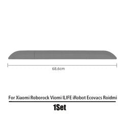 Sliekšņa stieņi pakāpiena rampas kāpšanas paklājiņš Xiaomi Roborock iRobot Roomba ILIFE Ecovacs Deebot robota putekļsūcēja daļām cena un informācija | Putekļu sūcēju piederumi | 220.lv