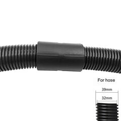 Vakuuma šļūtenes savienotāja pagarinājuma savienotājs vītņota šļūtene 32/40/50 mm iekšējā diametra pagarinājuma adapteris/divvirzienu savienotājs cena un informācija | Putekļu sūcēju piederumi | 220.lv