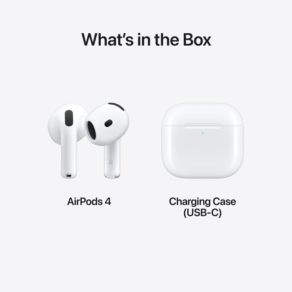 Apple AirPods 4 MXP63ZM/A cena un informācija | Austiņas | 220.lv